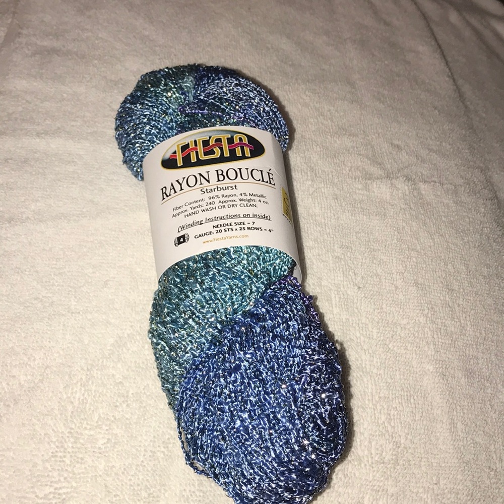Fiesta Yarns - Rayon Boucle: Starburst